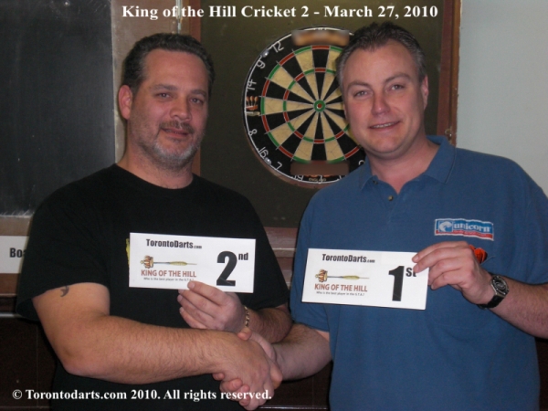 TorontoDarts.com John Part new King of the Hill darts